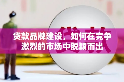 安龙贷款品牌建设，如何在竞争激烈的市场中脱颖而出