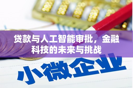安龙贷款与人工智能审批，金融科技的未来与挑战