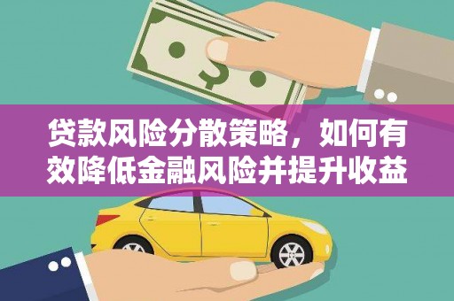 安龙贷款风险分散策略，如何有效降低金融风险并提升收益