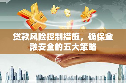 安龙贷款风险控制措施，确保金融安全的五大策略