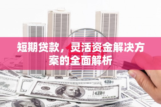安龙短期贷款，灵活资金解决方案的全面解析