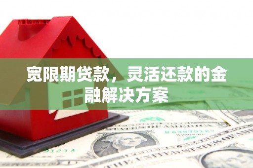 安龙宽限期贷款，灵活还款的金融解决方案
