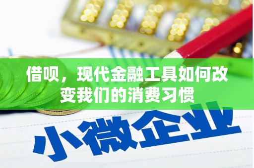 安龙借呗，现代金融工具如何改变我们的消费习惯