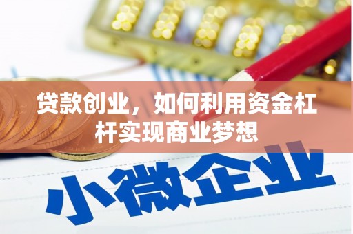 安龙贷款创业，如何利用资金杠杆实现商业梦想