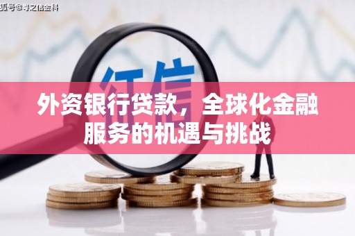 安龙外资银行贷款，全球化金融服务的机遇与挑战